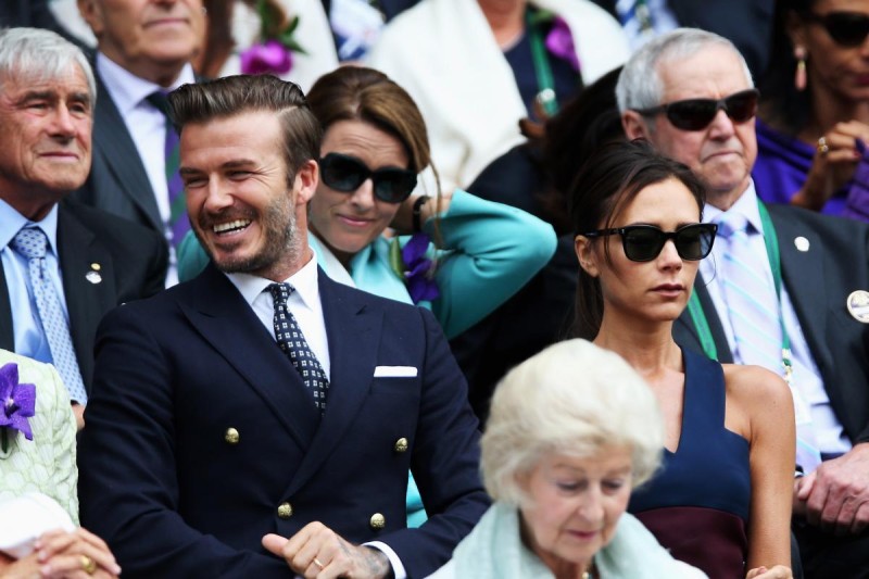 David Beckham s manželkou Victoriou (nydailynews.com)