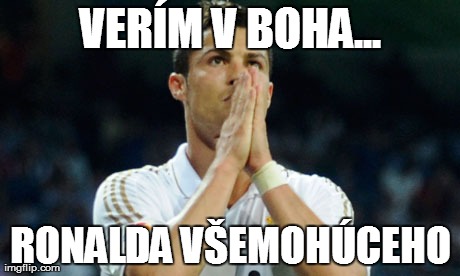 Kristián Ronaldo verí v jediného Boha (sportovky.sk)