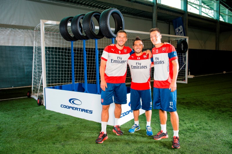 Trojica hviezd Arsenalu (tyrepress.com)