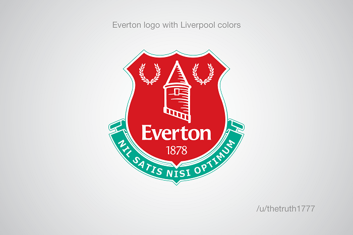 Everton vo farbách Liverpool(sportskeeda.com)