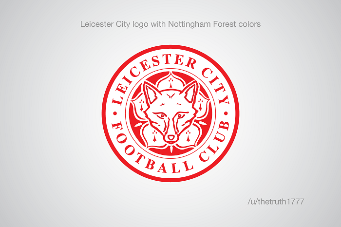 Leicester City vo farbách Nottinghamu Forest(sportskeeda.com)