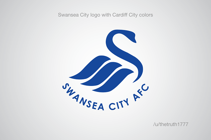 Swansea vo farbách Cardiffu(sportskeeda.com)