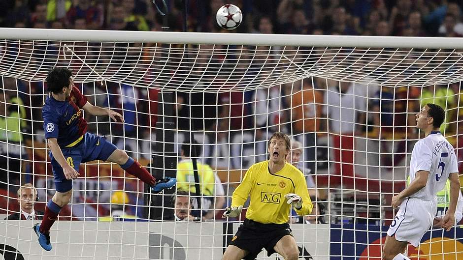 Rozhodujúci gól Lionela Messiho vo finále 2009 na olympijskom štadióne v Ríme (sportskeeda.com)