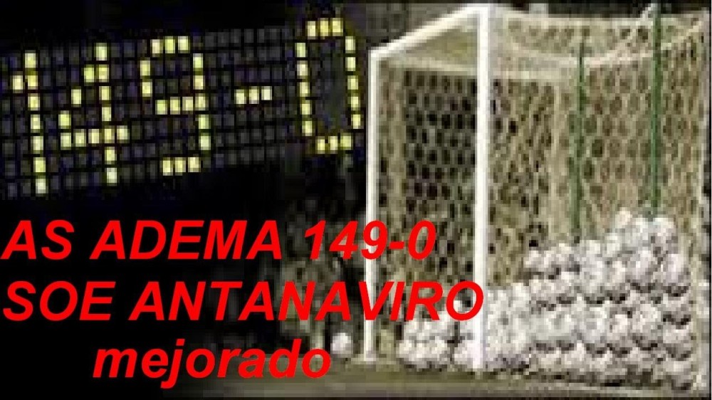 AS Adema - Stade Olympique l'Emyrne 149-0 (youtube.com)